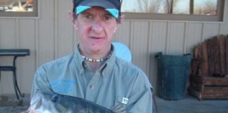 Erik Atkins of Lubbock caught this 5.62-pound spotted bass in January 2011 from Lake Alan Henry
