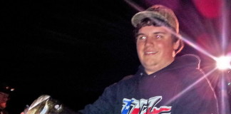 Colin Pack, of Round Rock, caught Toyota ShareLunker 548 on March 27 from Lake Austin.
