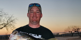 Wesley Pullig of Eden caught this 13.09-pound bass from O.H. Ivie Reservoir in West Texas.