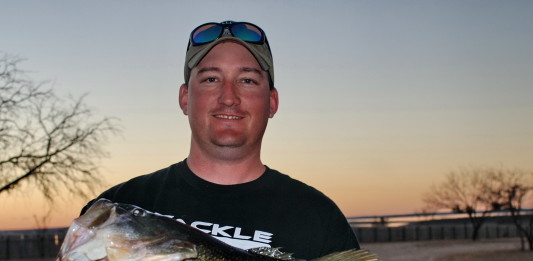 Wesley Pullig of Eden caught this 13.09-pound bass from O.H. Ivie Reservoir in West Texas.