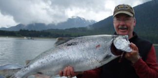 Alaska king salmon fishing off the charts for excitement in good years.