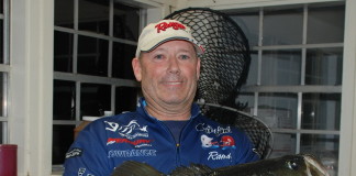 Randall E. Claybourne of Tulsa, Okla., caught Toyota ShareLunker 552 on on Jan. 12 from Lake Fork .