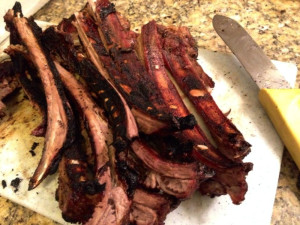 Feral hog ribs are easy to grill and enjoy with a variety of seasoning options.
